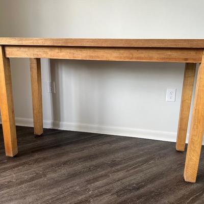 BUTCHER Block Table - Counter Height