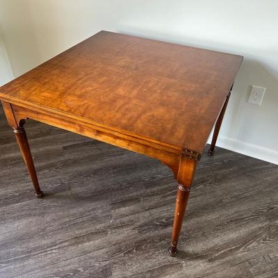 BARNARD & SIMONDS CO. Fold Out Table Antique Cherry