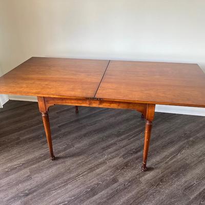 BARNARD & SIMONDS CO. Fold Out Table Antique Cherry