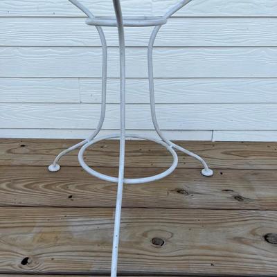 Lot of 5 Metal Table Bases Only *NO TOPS*