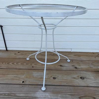 Lot of 5 Metal Table Bases Only *NO TOPS*
