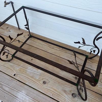 Lot of 5 Metal Table Bases Only *NO TOPS*