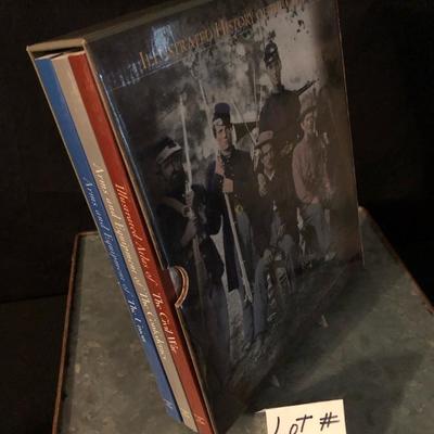 Illustrated History of the Civil War Set of Books