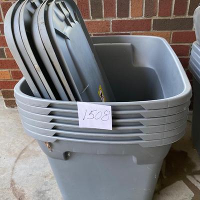 6 Totes with Lids