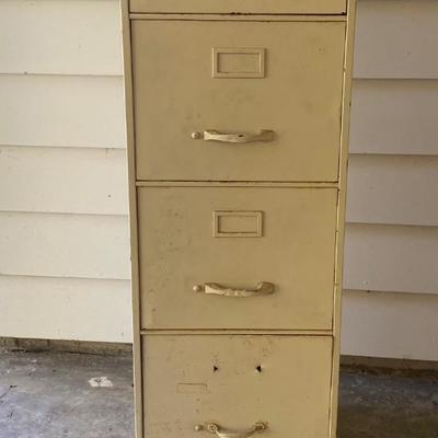 Vintage File Cabinet
