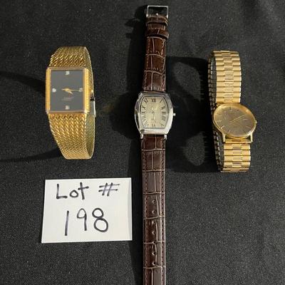 Menâ€™s watches