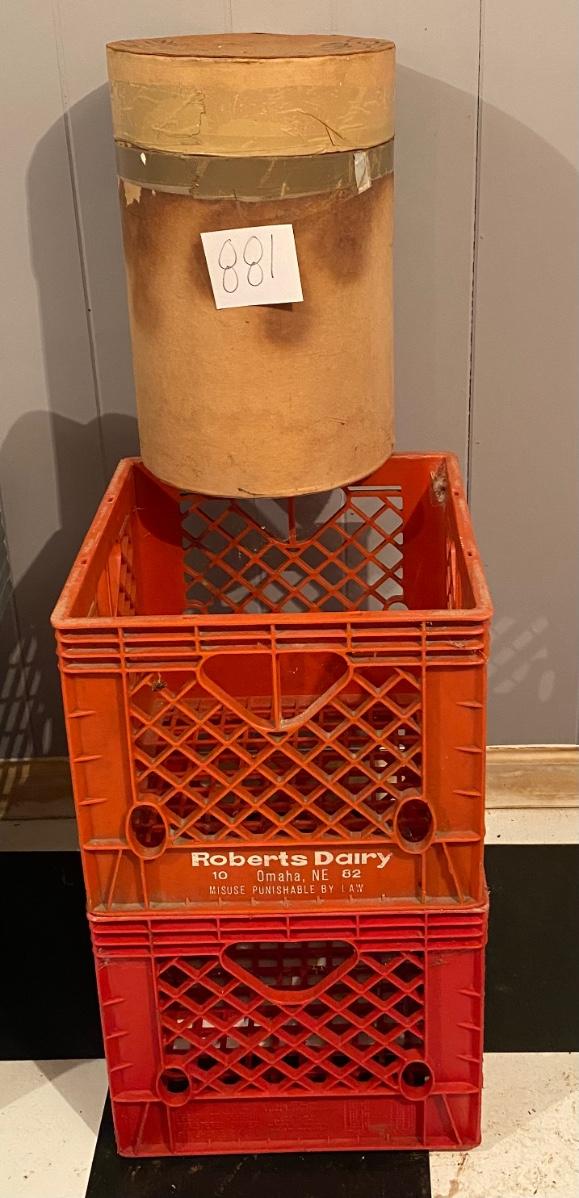 2 Milk Crates