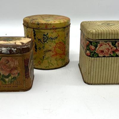 Vintage Tin Lot (B)