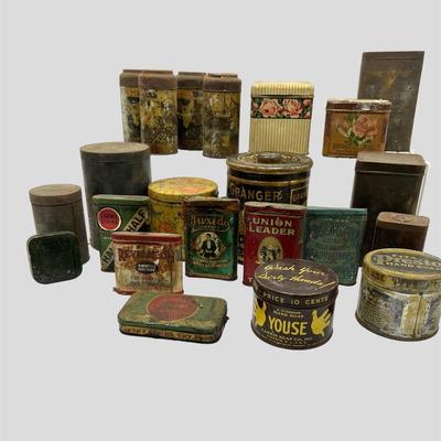 Vintage Tin Lot (B)