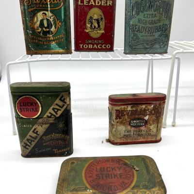Vintage Tin Lot (B)