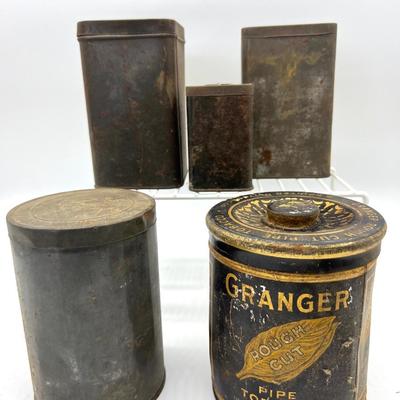 Vintage Tin Lot (B)