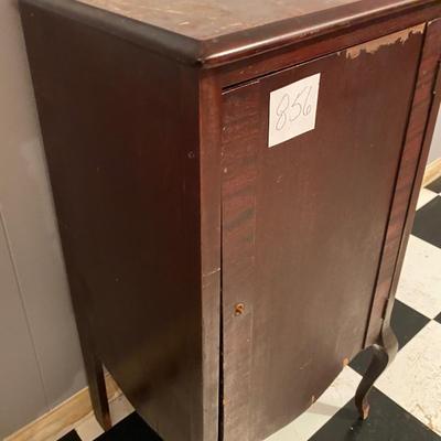 Antique Sheet Music Cabinet