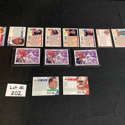 Draft and NFL trading cards