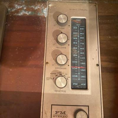 Sears Silverstone Record and Radio Player