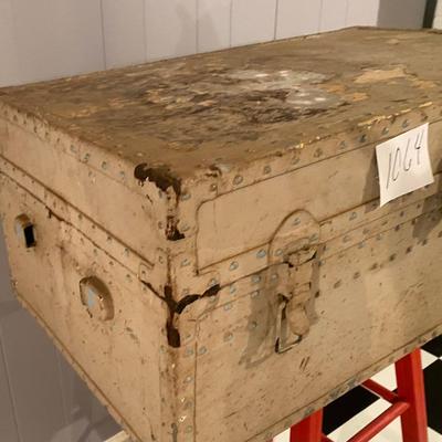 Vintage Metal Trunk