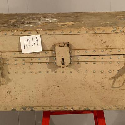 Vintage Metal Trunk