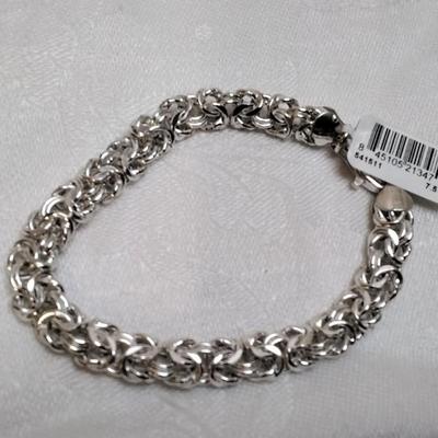 New With Tags Italian 7.5" 925 Bracelets