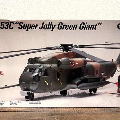 Hawker Harrier & Sikorsky HH 53C Scale Models