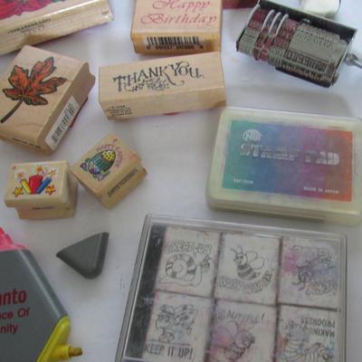 Lot of Stamps, Stamper