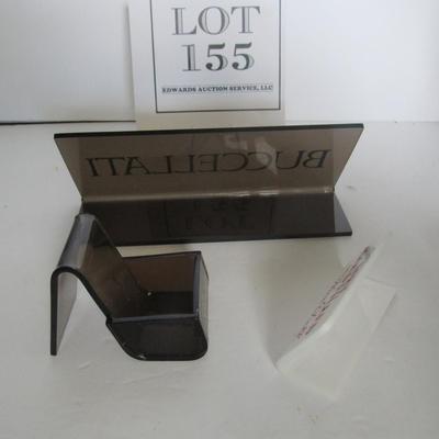 3 Acrylic Advertising Store Display Stands