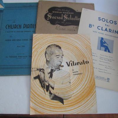 Old Sheet Music, 1903, 1930s, 1969