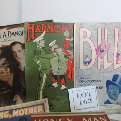 Lot of 12 Vintage Sheet Music, 1911-30s