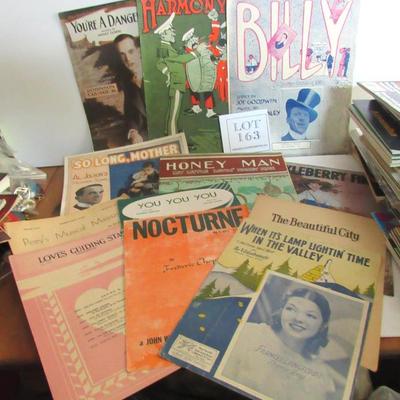 Lot of 12 Vintage Sheet Music, 1911-30s