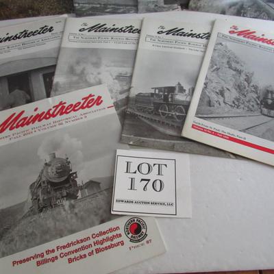 Lot of Mainstreeter Magazines, 9 Issues Misc Dates From 1990-2013