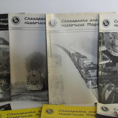 Lot of Vintage C & O RR Magazines, 15 Issues From 1986-1997