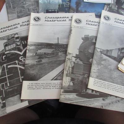 Lot of Vintage C & O RR Magazines, 15 Issues From 1986-1997