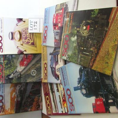 Lot of Soo Line RR Magazines, 8 Issues From 2004-2007