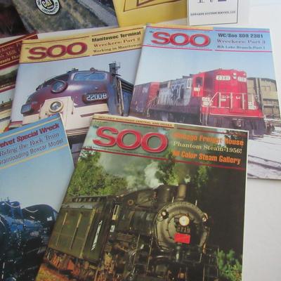 Lot of Soo Line RR Magazines, 8 Issues From 2004-2007