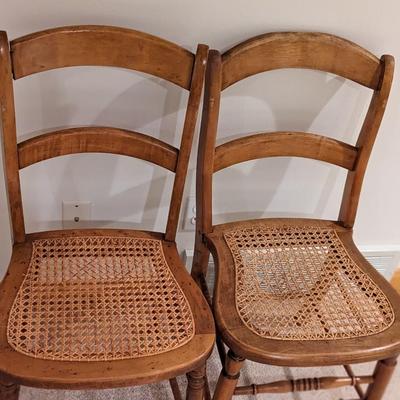 2 Cane Chairs