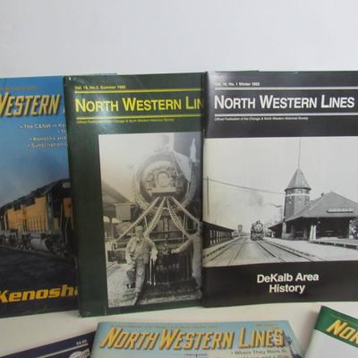 North Western Lines Magazines, 6 Issues From 1992, 93, 2006. 2009, 2010