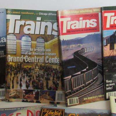 Misc Train Magazines From 1980s, 90s, and 2013