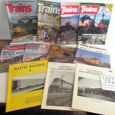 Misc Train Magazines From 1980s, 90s, and 2013