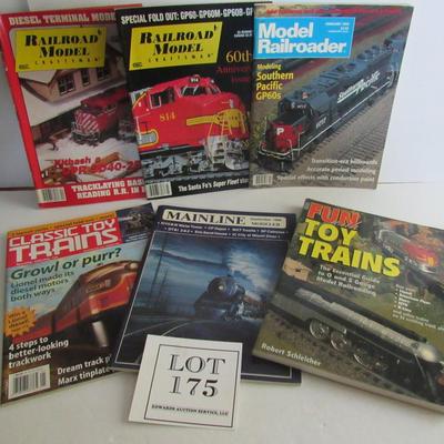 5 Model Train Magazines and Fun Toy Trains Book, 1980s-90, 2009,