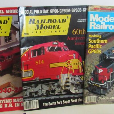 5 Model Train Magazines and Fun Toy Trains Book, 1980s-90, 2009,
