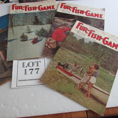 Lot of Misc Magazines, Fur-Fish-Game 1964 and 2002-2006, 1949 Leatherneck, People