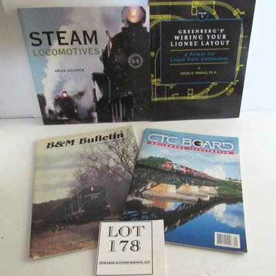 Steam Locomotives Book, 2002, Nice, Wiring Your Lionel Layout, 1991, More