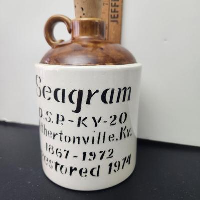 Seagram Athertonville Kentucky  Jug Restored 1974
