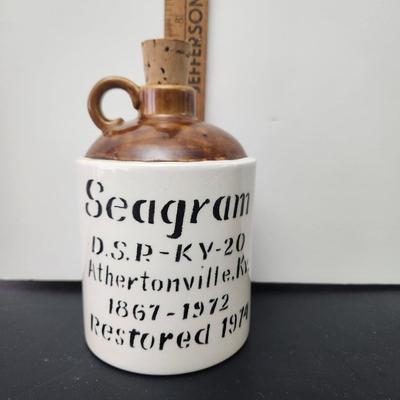 Seagram Athertonville Kentucky  Jug Restored 1974