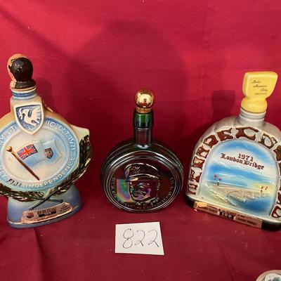 Vintage Beam Decanters
