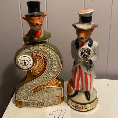 Vintage Beam Decanters