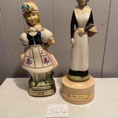 Vintage Lady Decanters