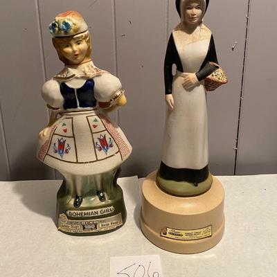 Vintage Lady Decanters