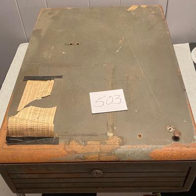 Vintage Cash Box