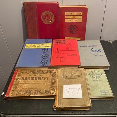 Vintage School Books