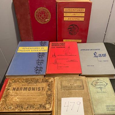Vintage School Books