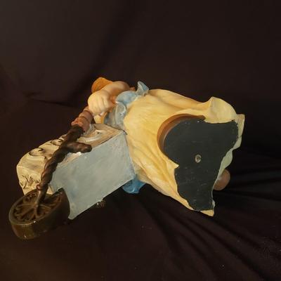 Maia Ferrell Canvas Painting and Blissful Woman Planter (D-KD)